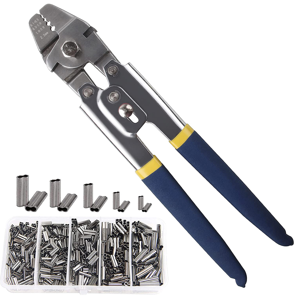 Fishing Equipment Shop - 300 stücke Crimp Angeln Ärmeln Set