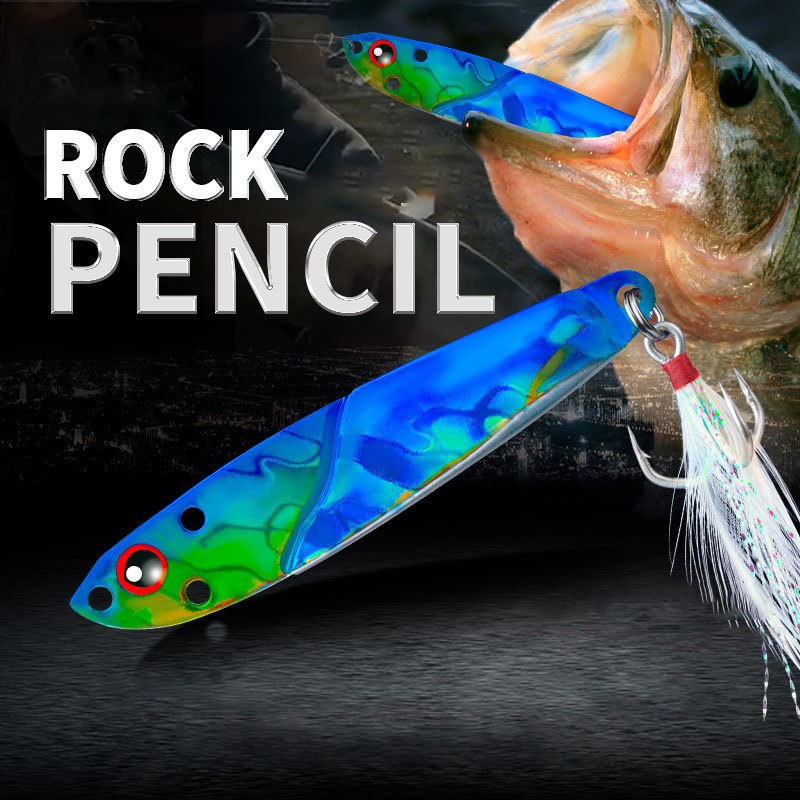 Jig Head Lure - 1 Stück Metall-Jig 3D Fischköder Forellenangeln