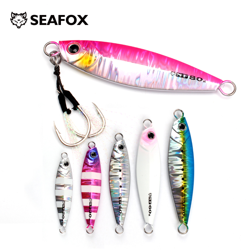 Fishing Equipment Deals - SF10 Japen Metallguss Jig Löffel 20/30/40/60/80g