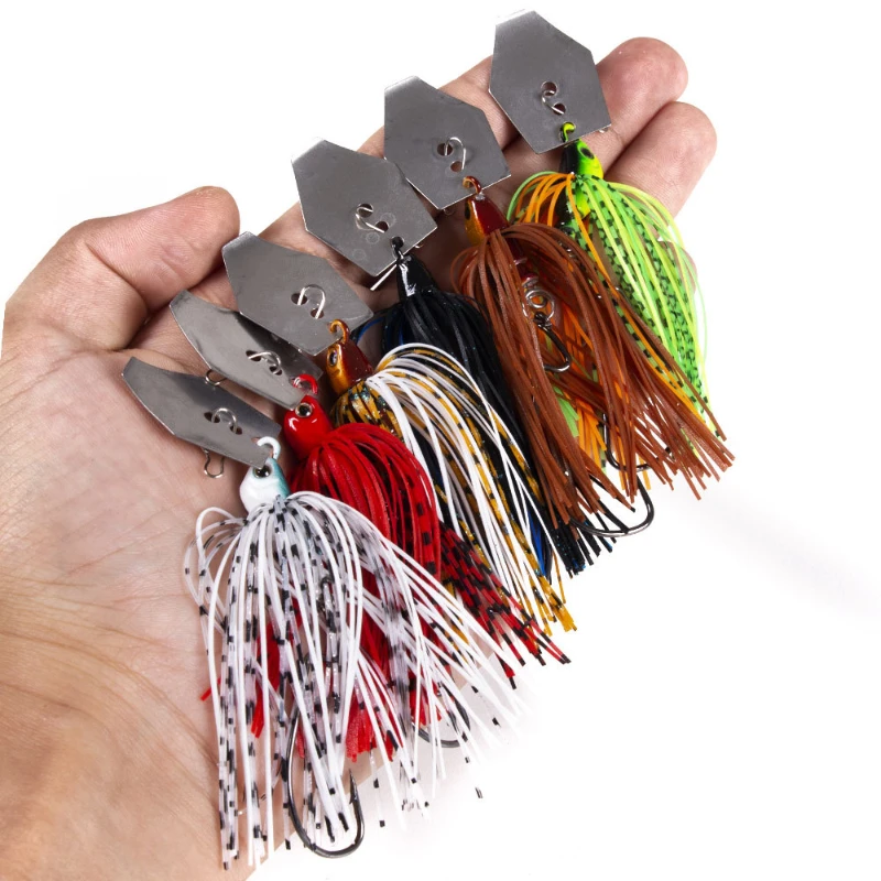 Fishing Equipment Deals - 6 Teile/satz Chatterbait Angelköder Kit Spinner