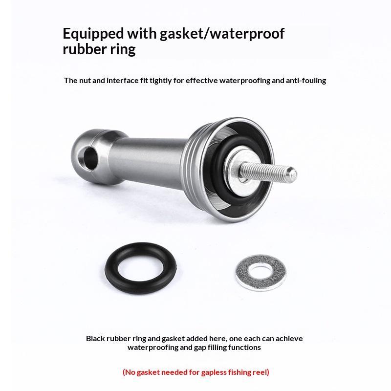 Carbon Fishing Rod - Neue Angelrollen-Balancierhalterung aus Aluminium, universell passend,