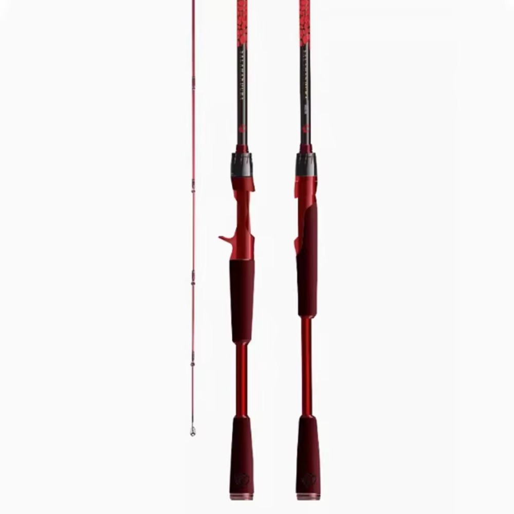 Carbon Fishing Rod - Kohlefaser-Angelrute für See und Bach Baitcasting
