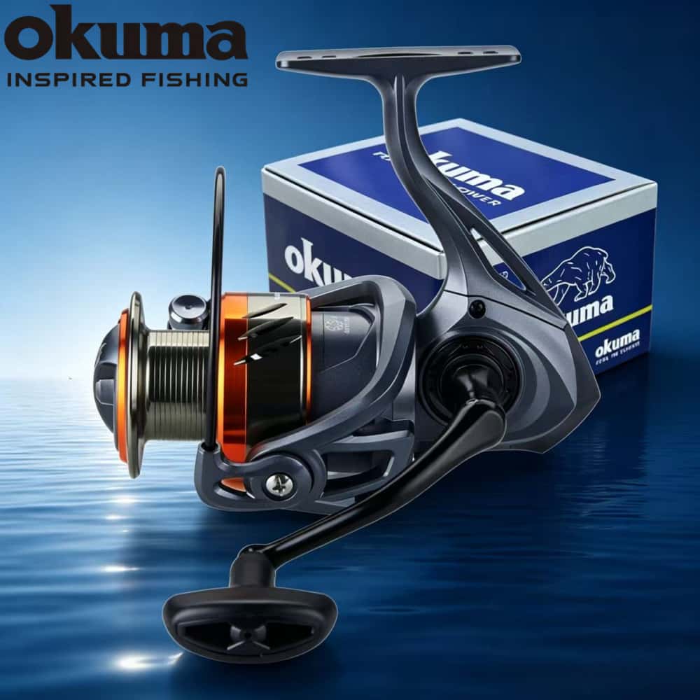 Abu Garcia Reel Max - Okuma Spinnrolle Modell 3+1 Kugellager 5,2:1