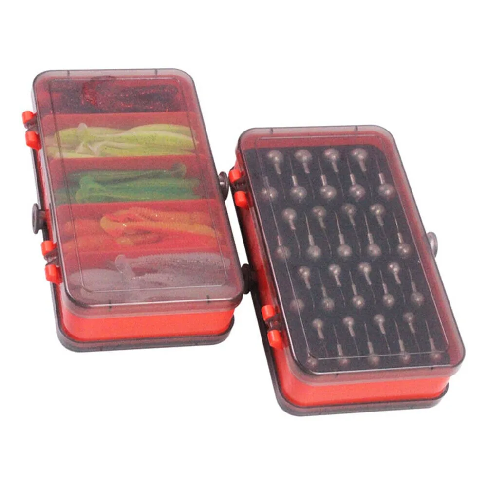 Jig Head Lure - Tragbare doppelseitige Köderbox für Crank-Jig-Köpfe und