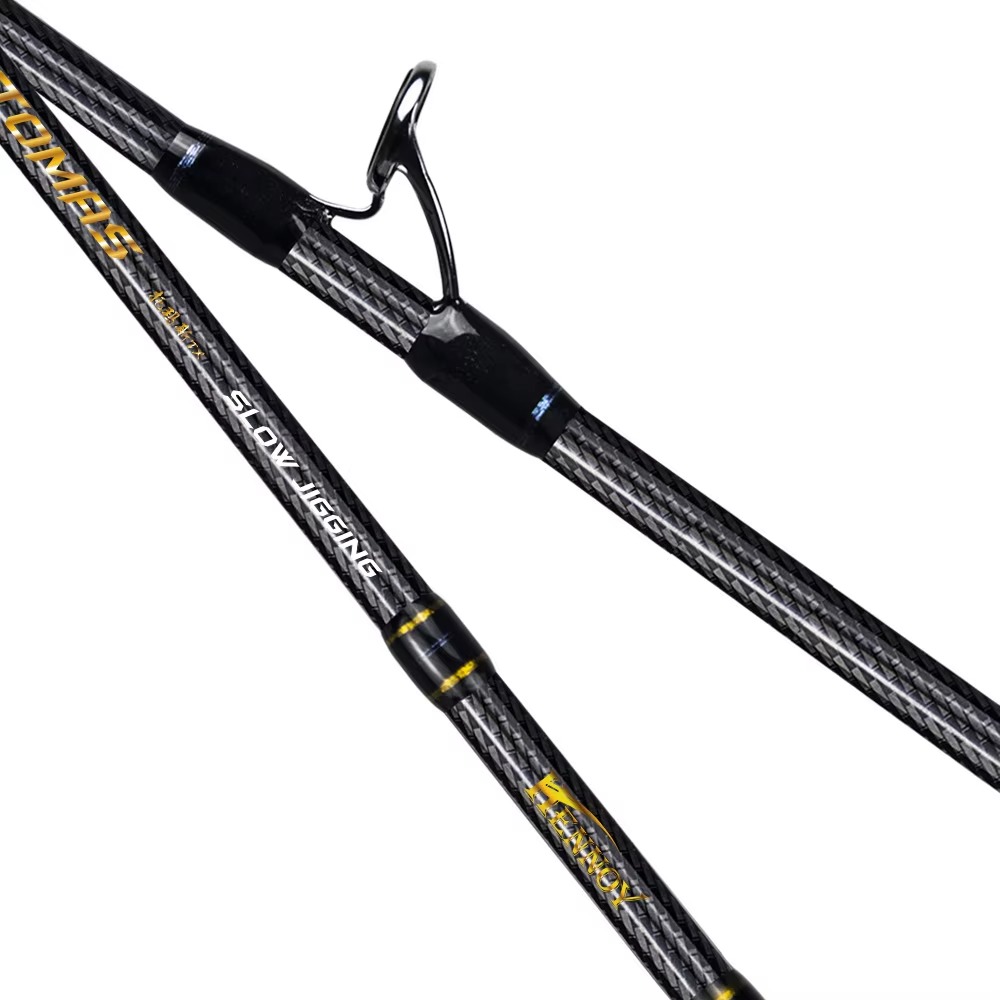 Carbon Fishing Rod - Großhandel Hochkarbon Slow Jigging Angelrute 2-teilig