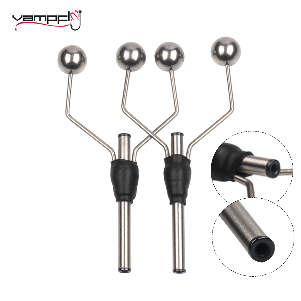 Jig Head Lure - Vampfly Bi-Keramik Spitze Spulenhalter Edelstahl Rundkopf