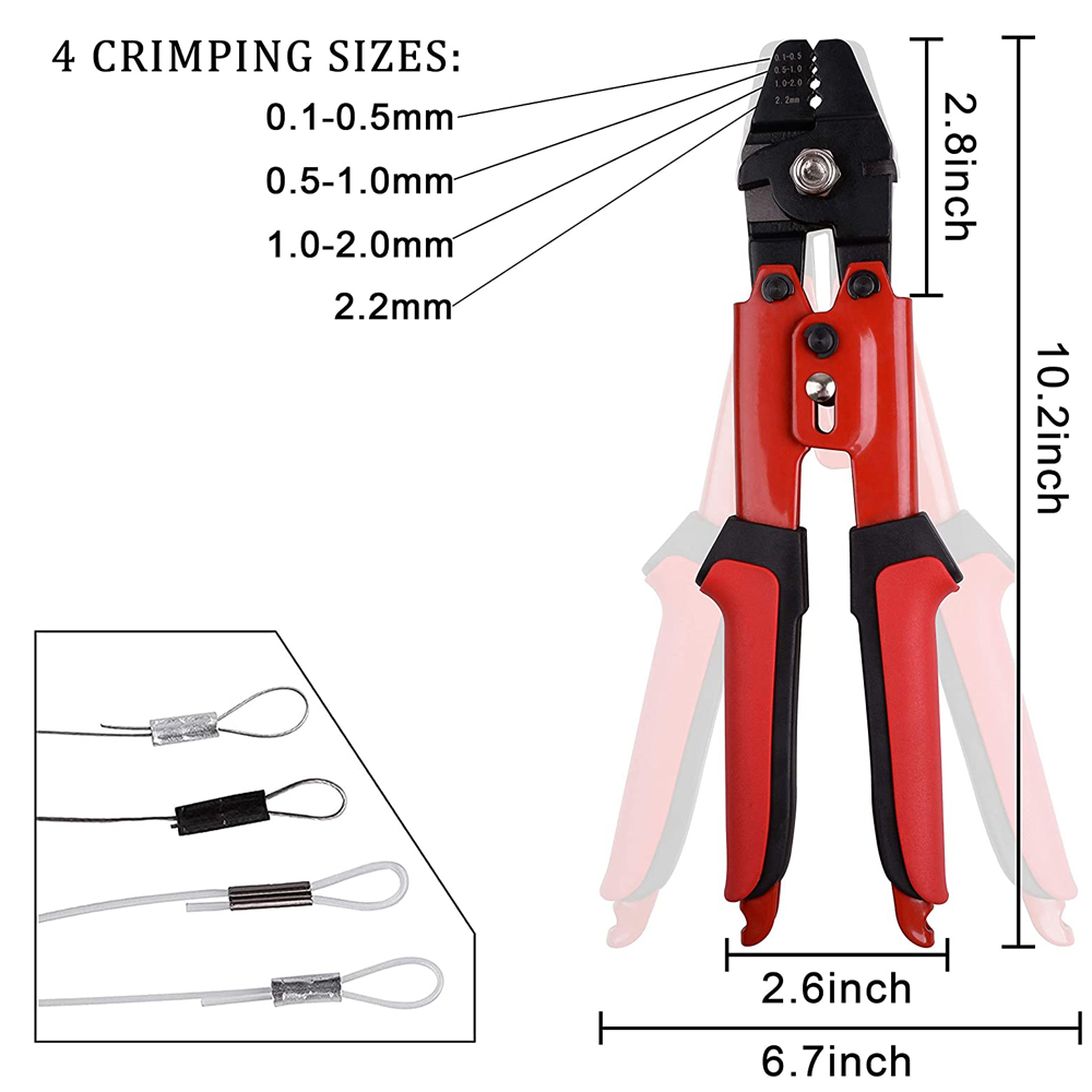 300 stücke Crimp Angeln Ärmeln – Fishing Equipment Shop Bewertung und Preis