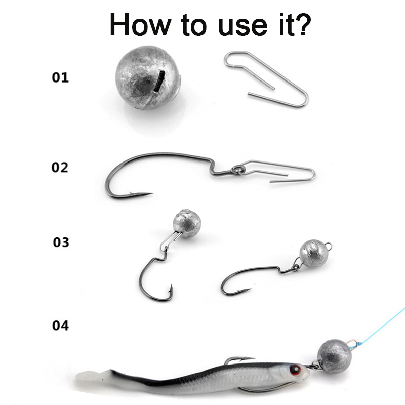 Simpleyi 5 teile/los Blei Gewi – Jig Head Lure Bewertung und Preis