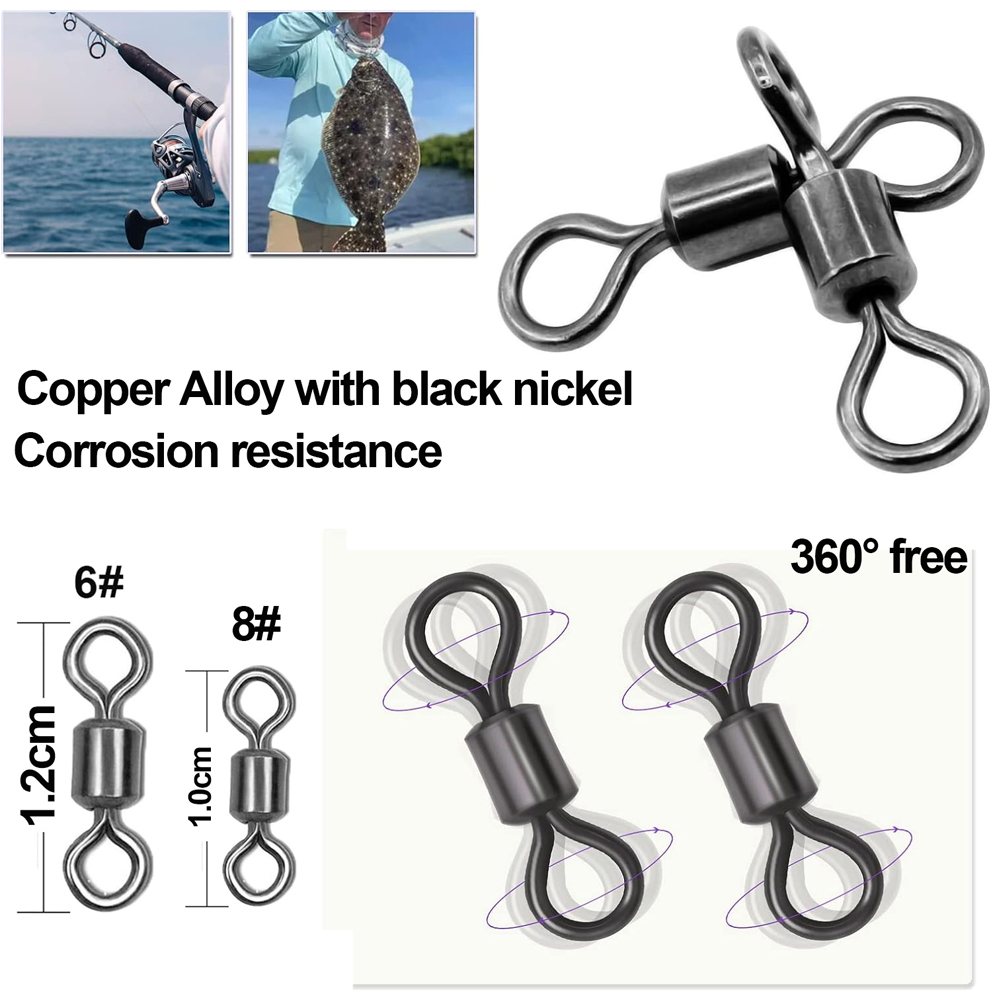 30 Stück 3-Wege-Wirbel Angelve – Fishing Equipment Shop Bewertung und Preis