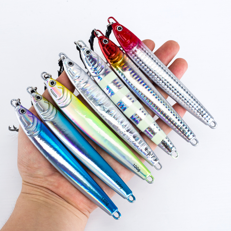 7Pcs 40g 60g 80g 100g Leuchten – Jig Head Lure Bewertung und Preis