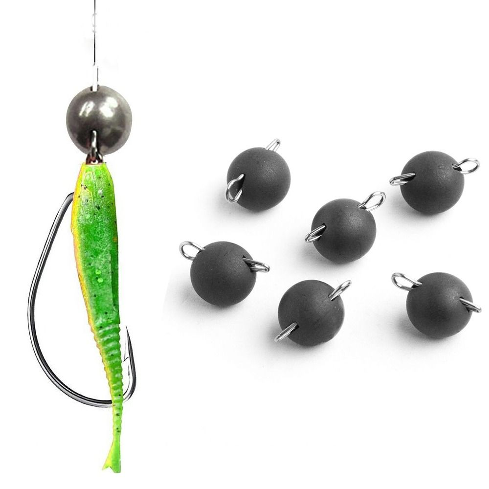 1pc Matte Schwarz Wolfram Plat – Tungsten Sinkers Bewertung und Preis