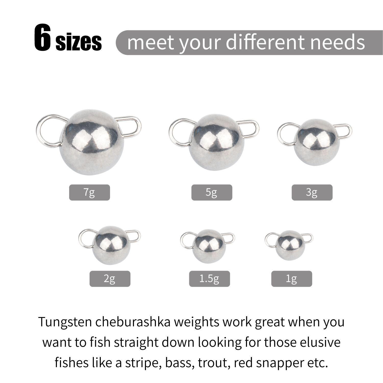 MUUNN 10 Stück Cheburashka Ang – Tungsten Sinkers Bewertung und Preis