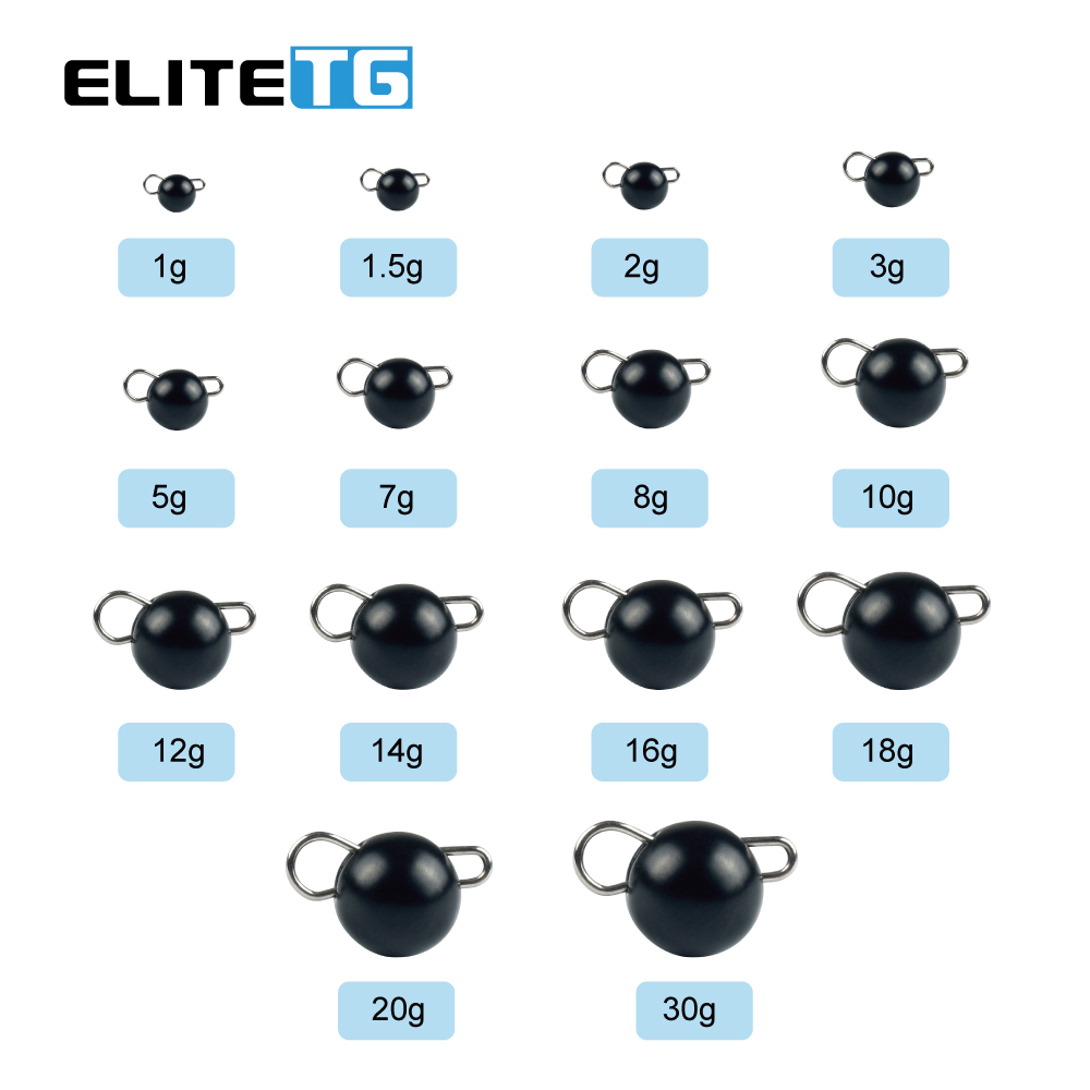 Elite TG 10 Stück Schwarze Che – Tungsten Sinkers Bewertung und Preis