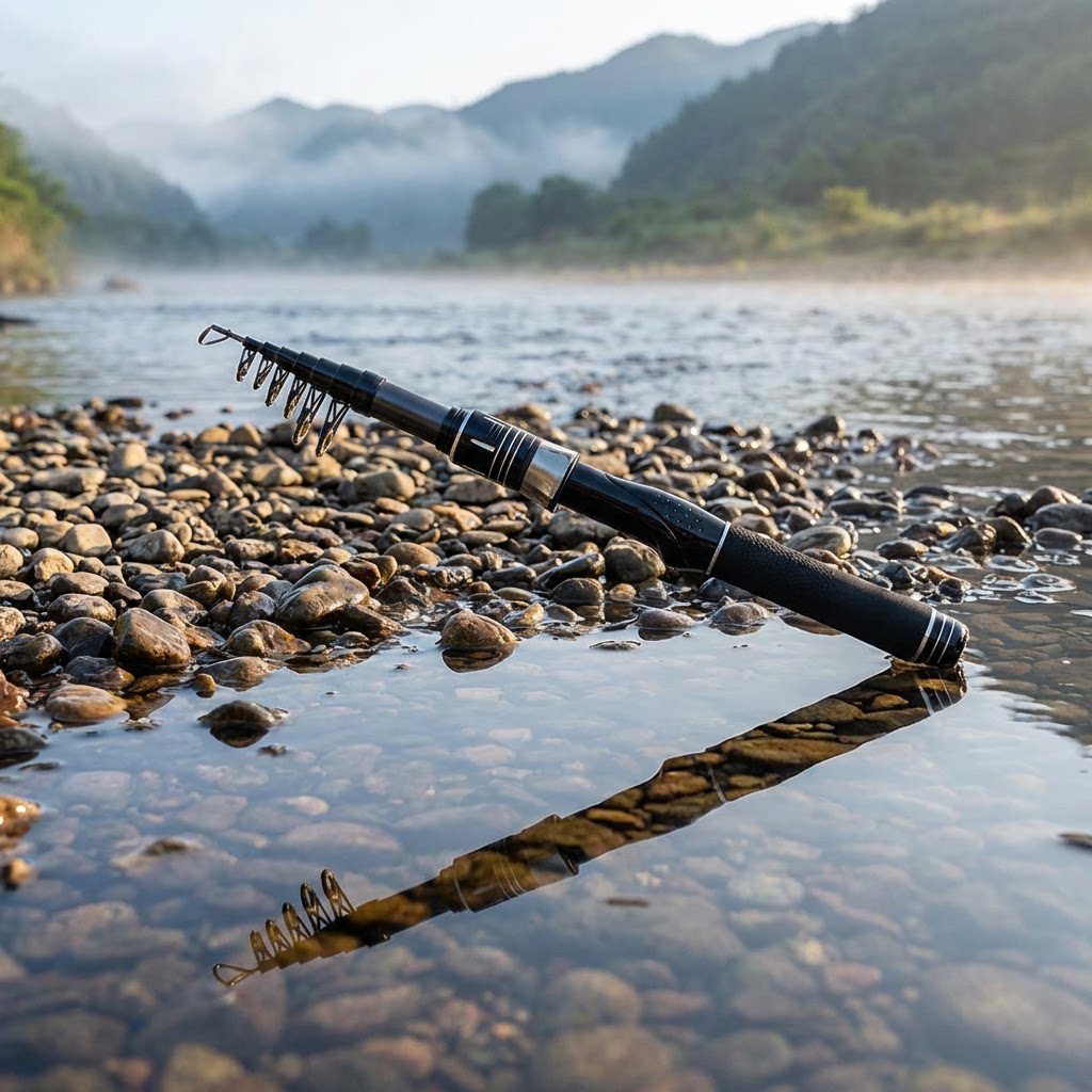 Ultraleichte Teleskop-Kohlefas – Carbon Fishing Rod Bewertung und Preis