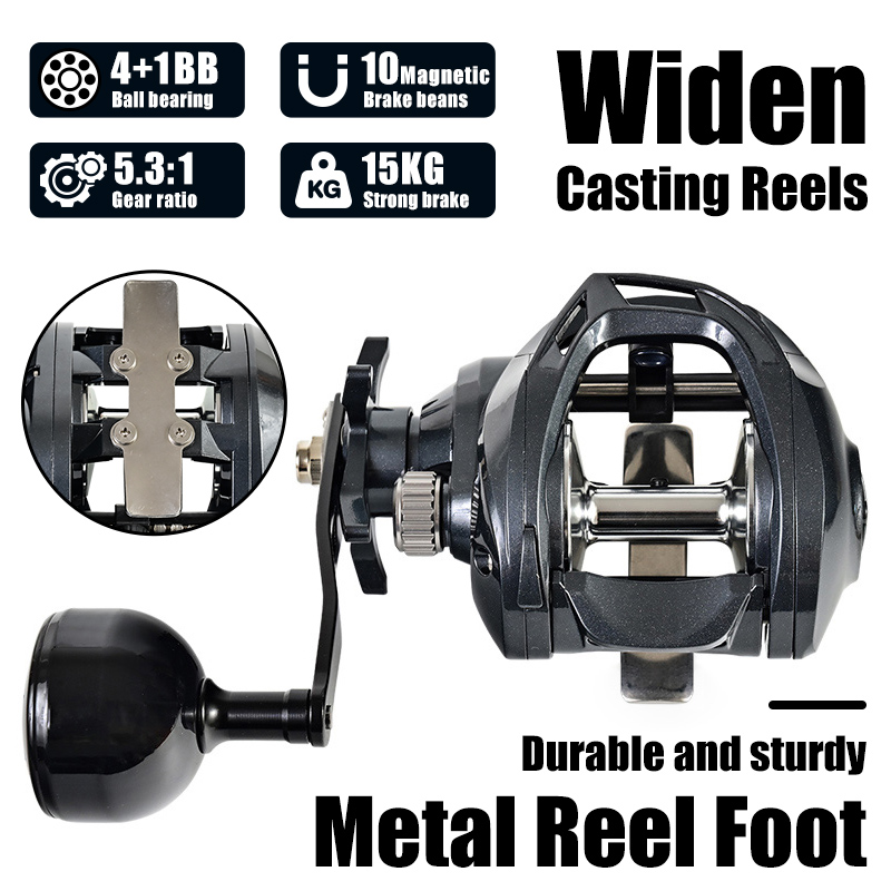 Breites Gehäuse, große Kapazit – Abu Garcia Reel Max Bewertung und Preis
