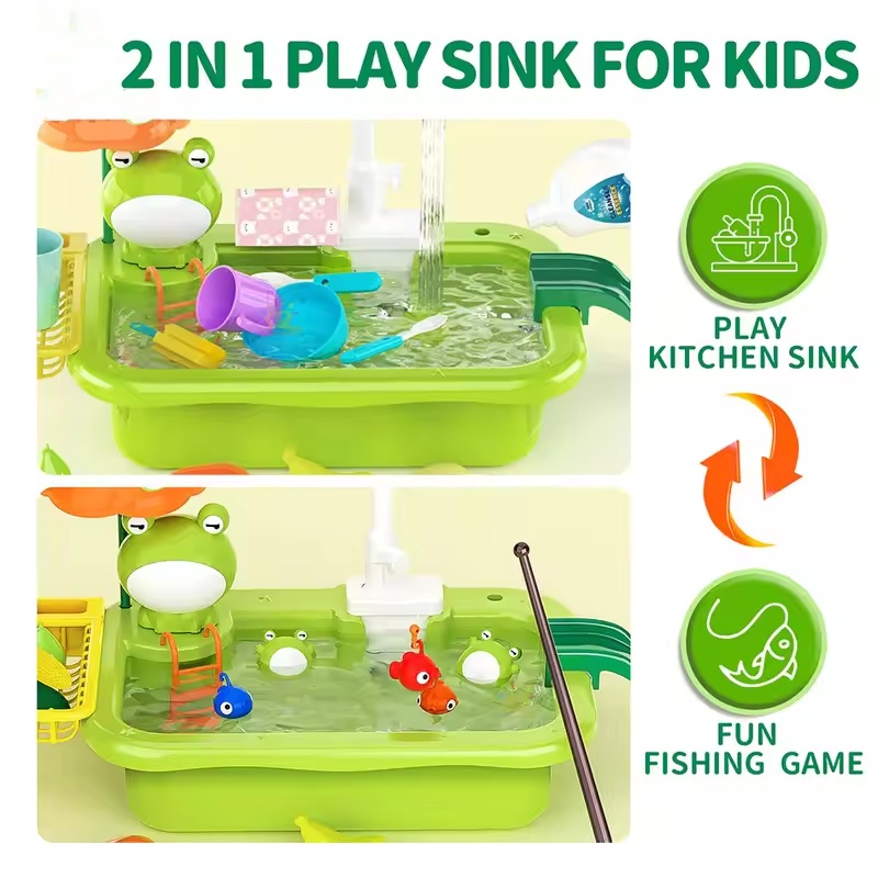 Neues Kinder-Küchenspülbecken  – Fishing Equipment Kids Bewertung und Preis