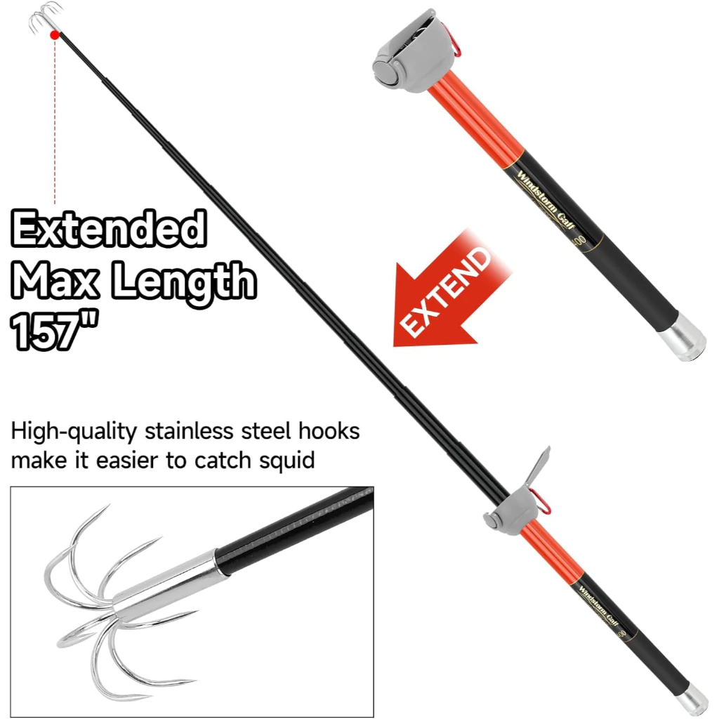 SANLIKE Fischerei-Tintenfisch- – Carbon Fishing Rod Bewertung und Preis