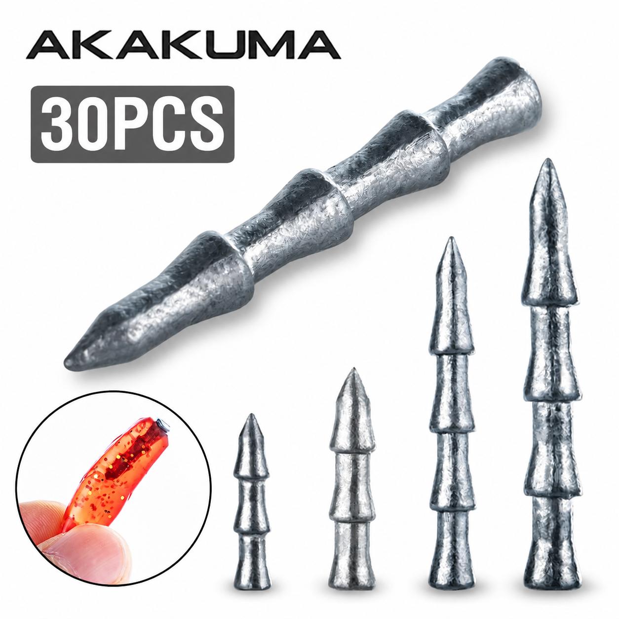 30 Stück Wolfram-Nagelgewichte – Tungsten Sinkers Bewertung und Preis