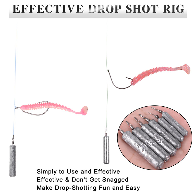 24 teile/los Drop shot rigs Bl – Fishing Equipment Shop Bewertung und Preis