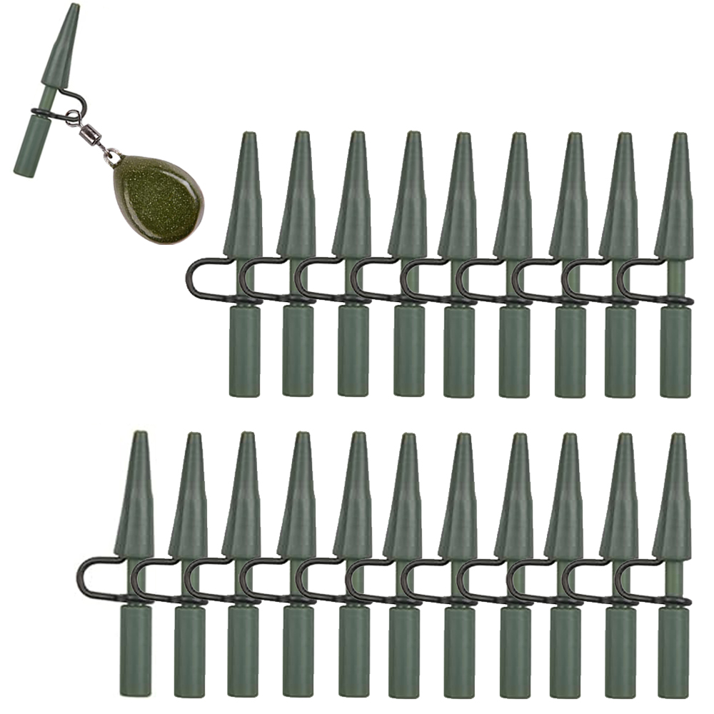 20Pcs Karpfen sicherheit blei  – Fishing Equipment Shop Bewertung und Preis