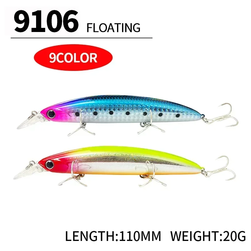 Schwimmende Minnow-Angelköder, – Fishing Equipment Deals Bewertung und Preis