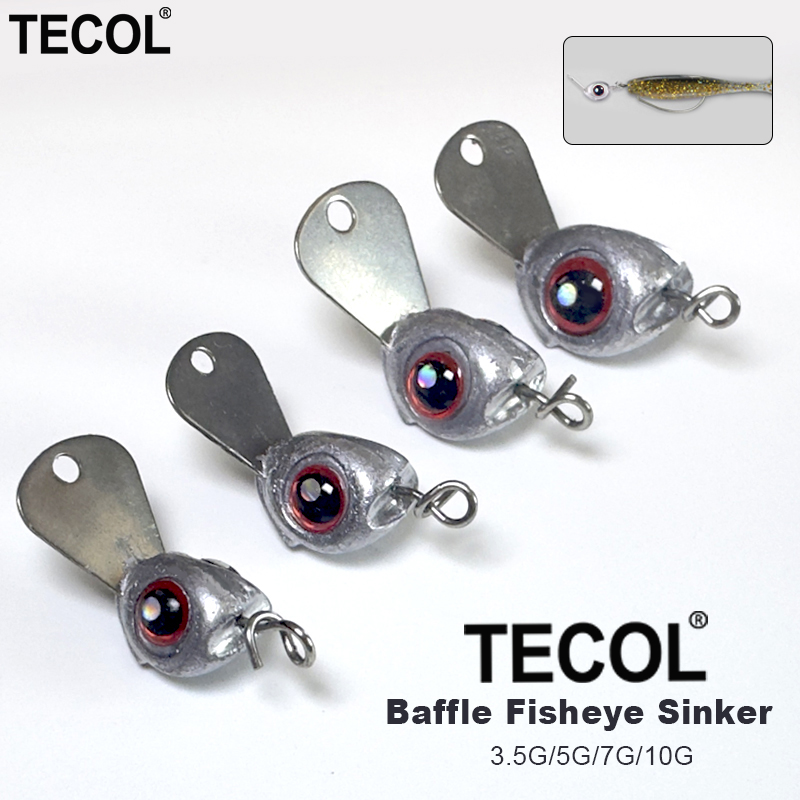 TECOL 5er/10er-Set 3,5g 5g 7g  – Jig Head Lure Bewertung und Preis