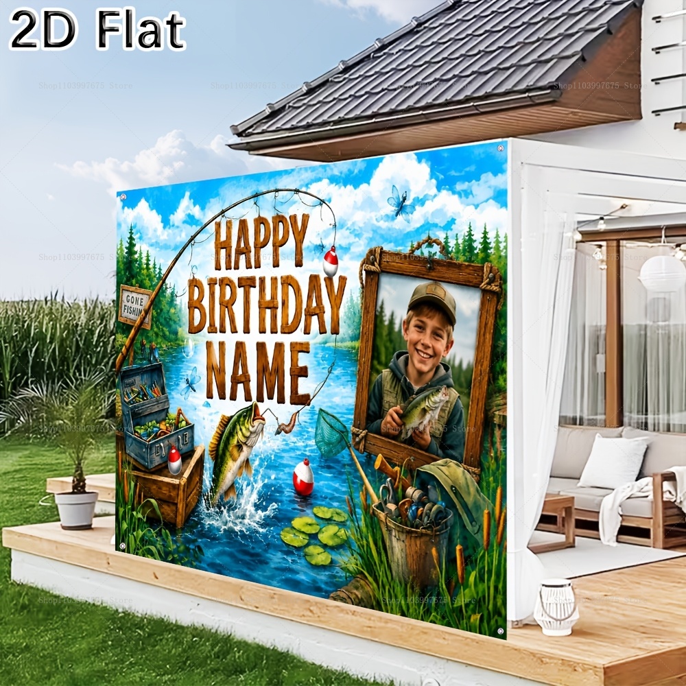 Benutzerdefinierte Fotohinterg – Fishing Equipment Kids Bewertung und Preis
