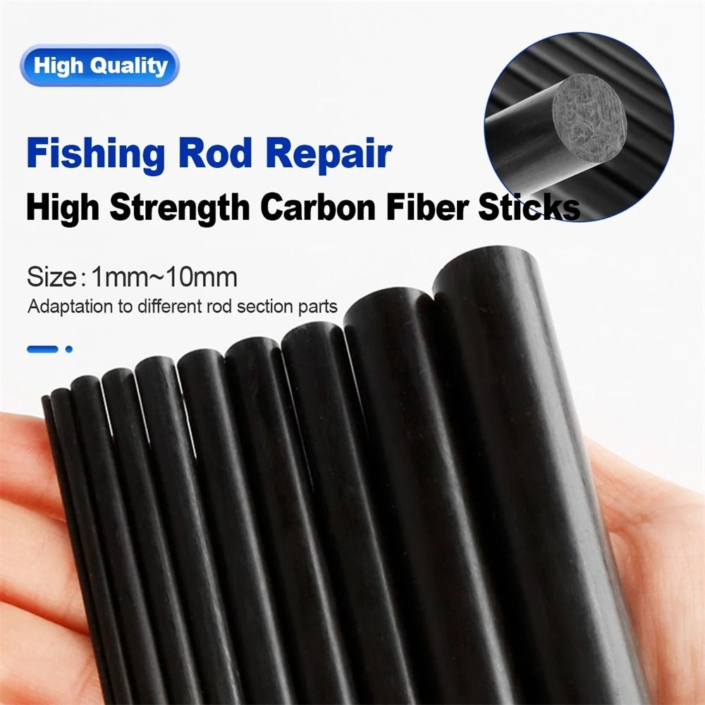 Hohe Festigkeit Carbon Faser S – Carbon Fishing Rod Bewertung und Preis